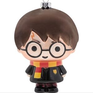 NIB Hallmark Harry Potter Glass Ornament 2022 Collection